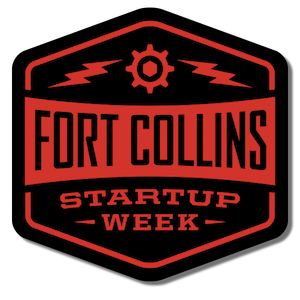 Fort Collins Startup Week logo patch