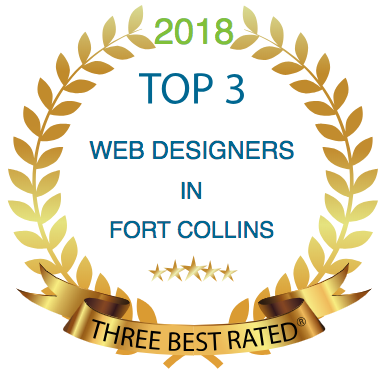 Seal for Three Best Rated for Web Design in Fort Collins
