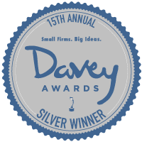 Davey Awards seal for Silver Winner