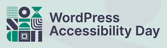 WordPress Accessibility Day 2020 logo