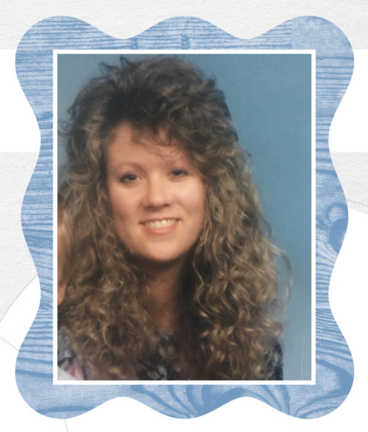 Who is this Geek in their 20s? It's Cathy sporting the most 80s hairstyle you can imagine.