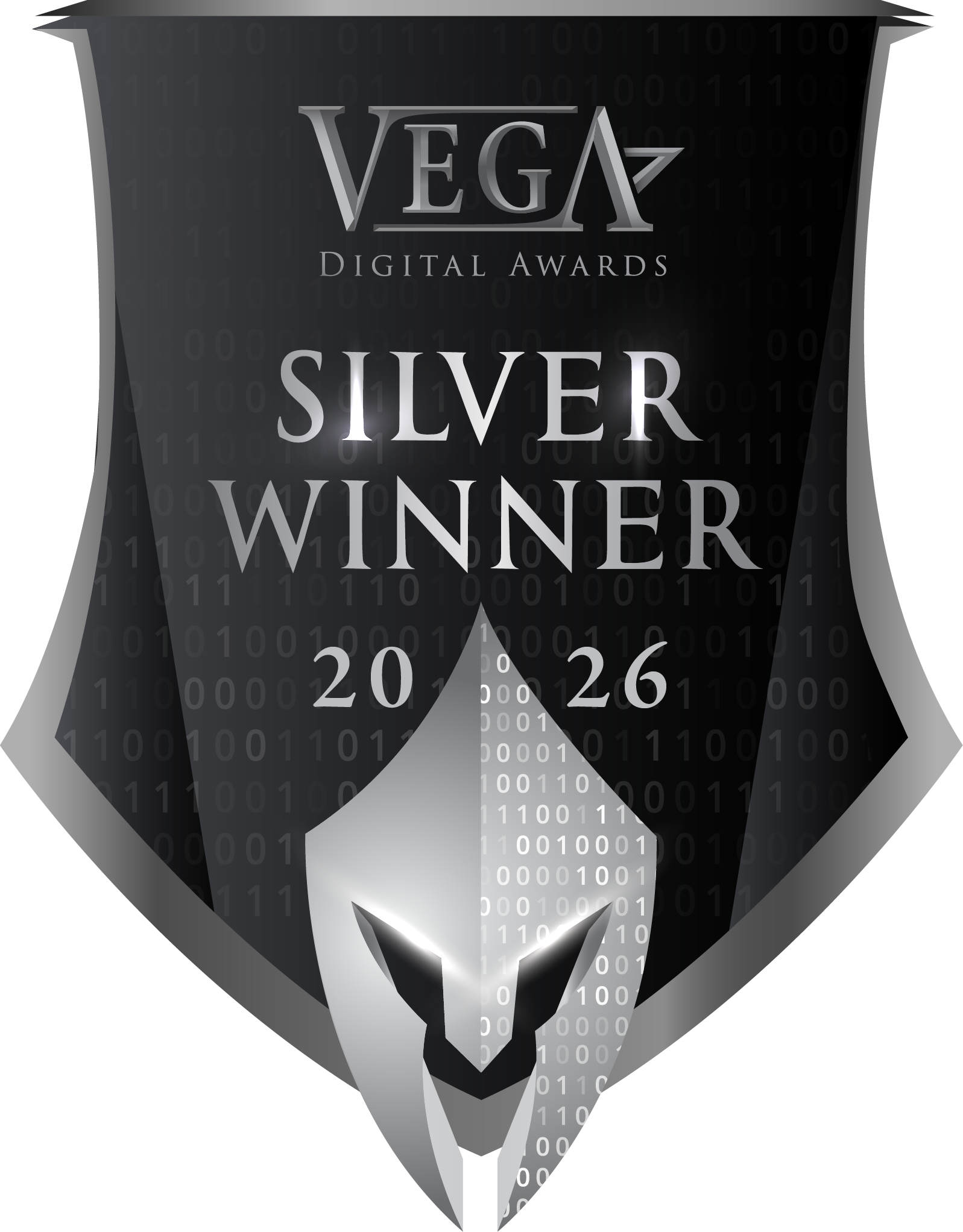 Banner image for the Vega Awards, Silver Winner, for 2026